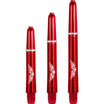 Shot - Eagle Claw - Polycarbonate Dart Shafts - Short (35mm) / Red
