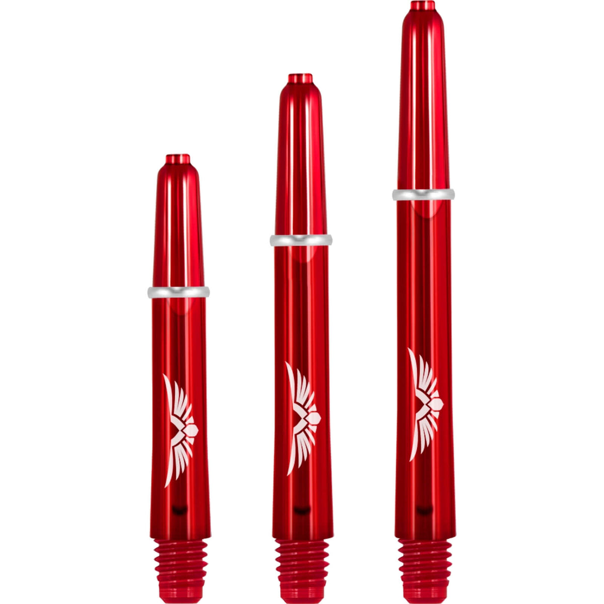 Dart Shafts - Shot - Eagle Claw - Polycarbonate Dart Shafts Short (35mm) / Red