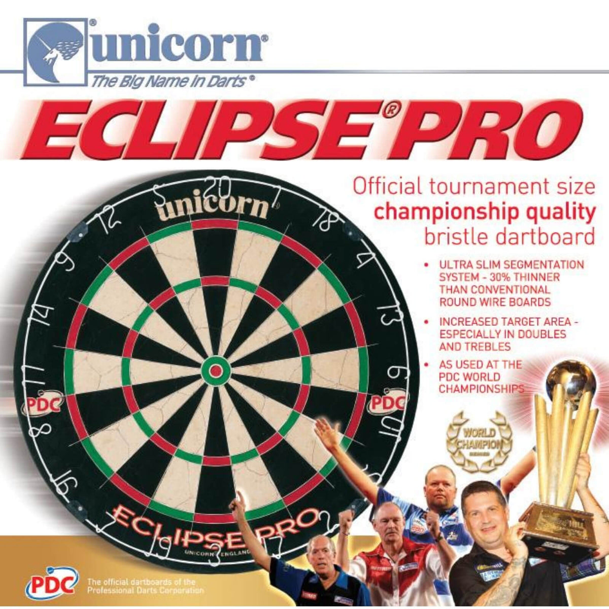 Dartboards - Unicorn - Eclipse Pro Dartboard 