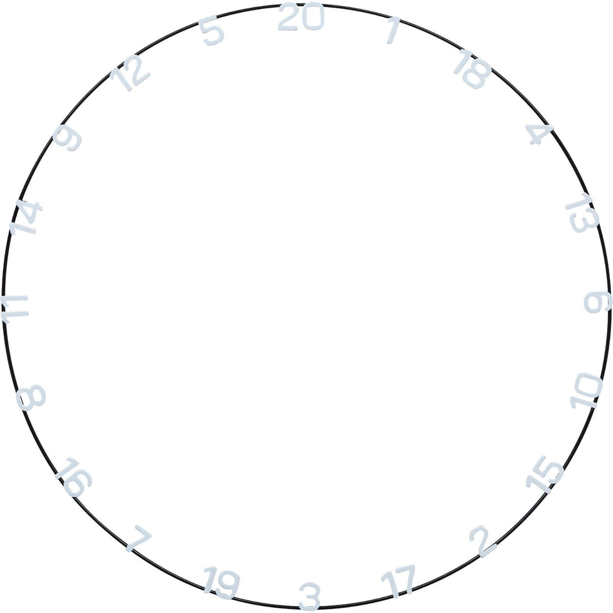 Unicorn - Eclipse Ultra-Vis Metal Number Ring -