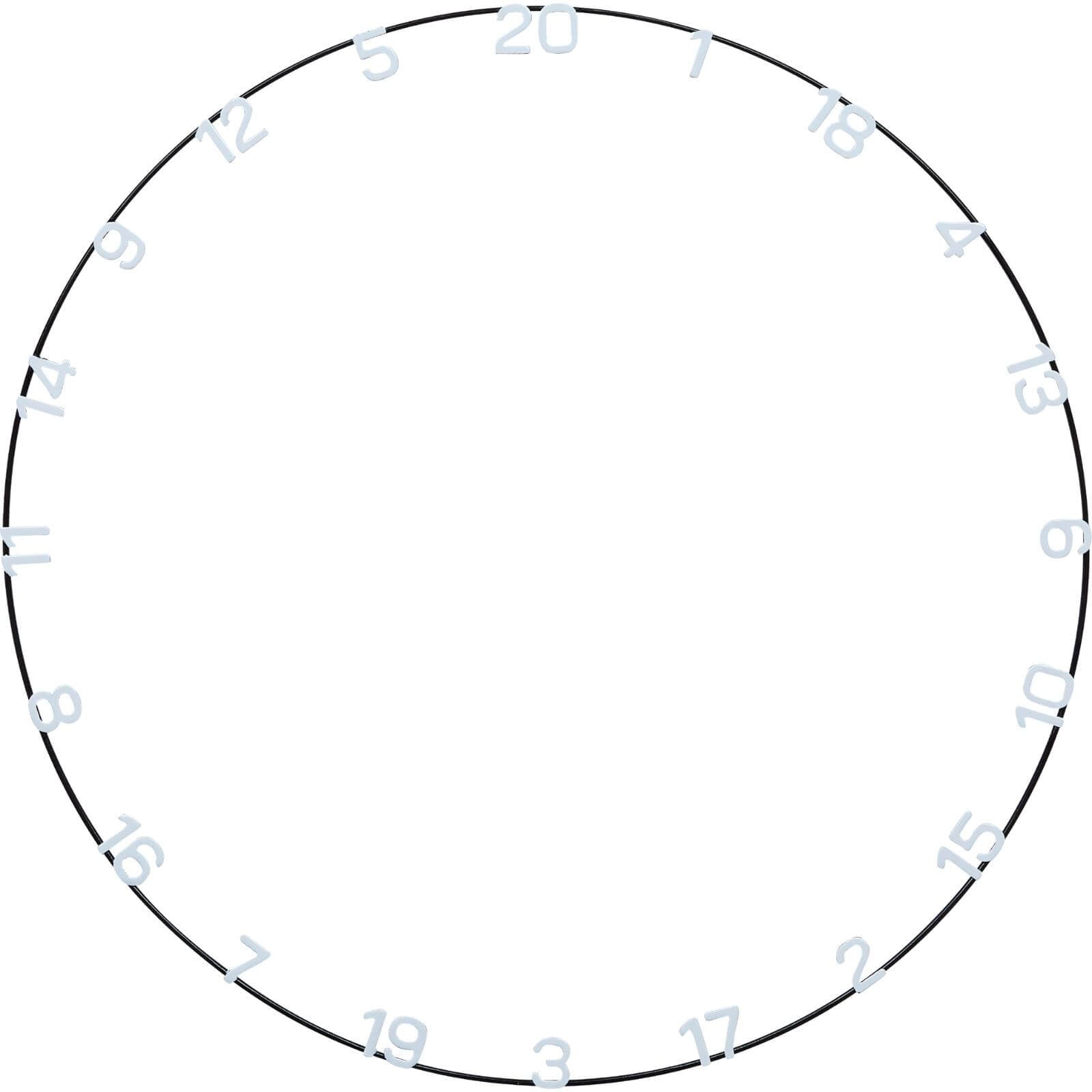 Dartboard Accessories - Unicorn - Eclipse Ultra-Vis Metal Number Ring 