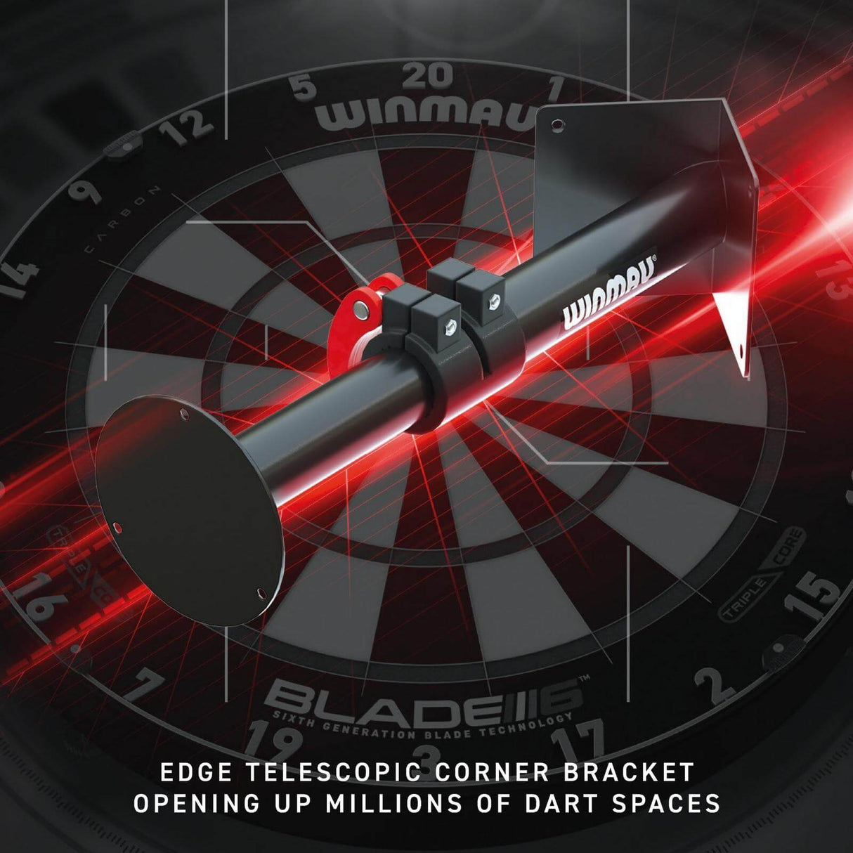 Winmau - Edge Telescopic Corner Bracket -