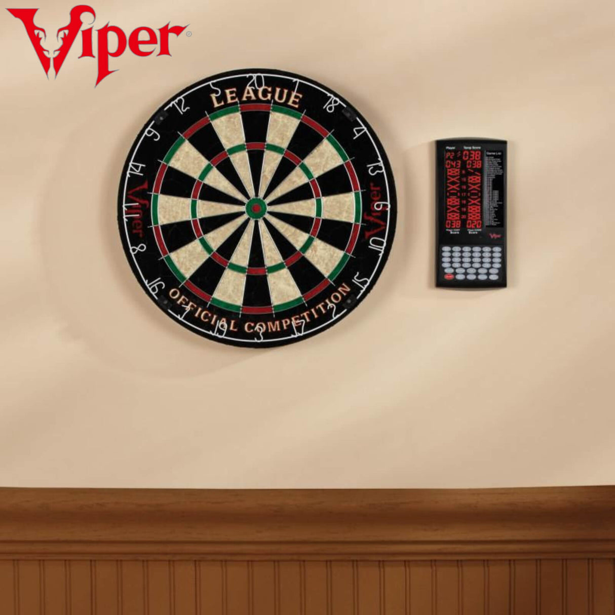 Viper - ProScore Electronic Dart Scorer - 40 Games -