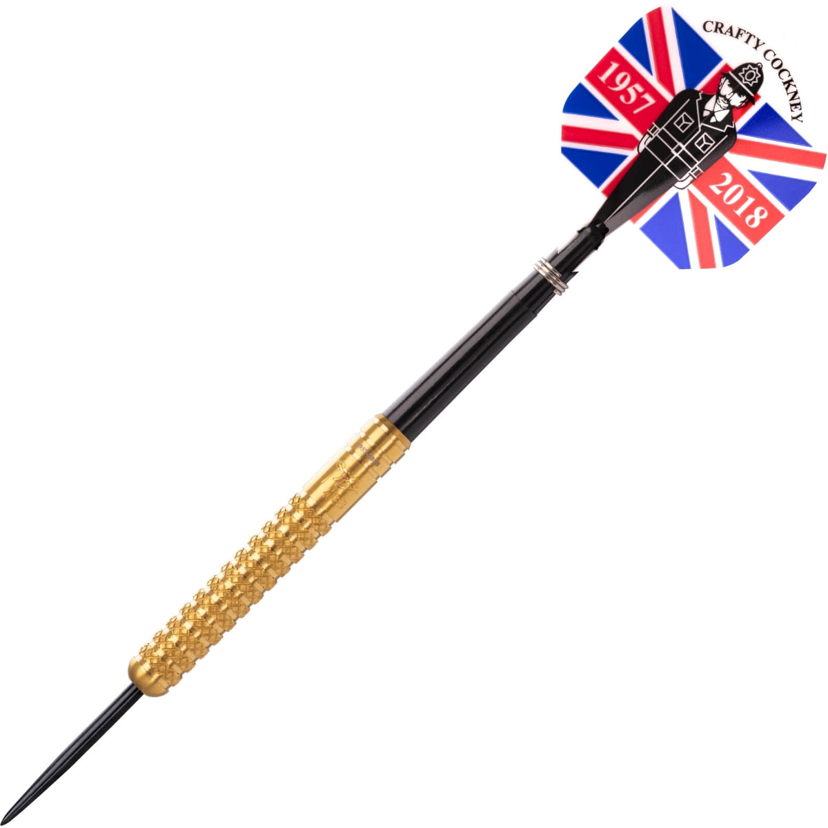 Darts - Legend Darts - Eric Bristow Gold Knurled Darts - Steel Tip - 90% Tungsten - 21g 23g 25g 