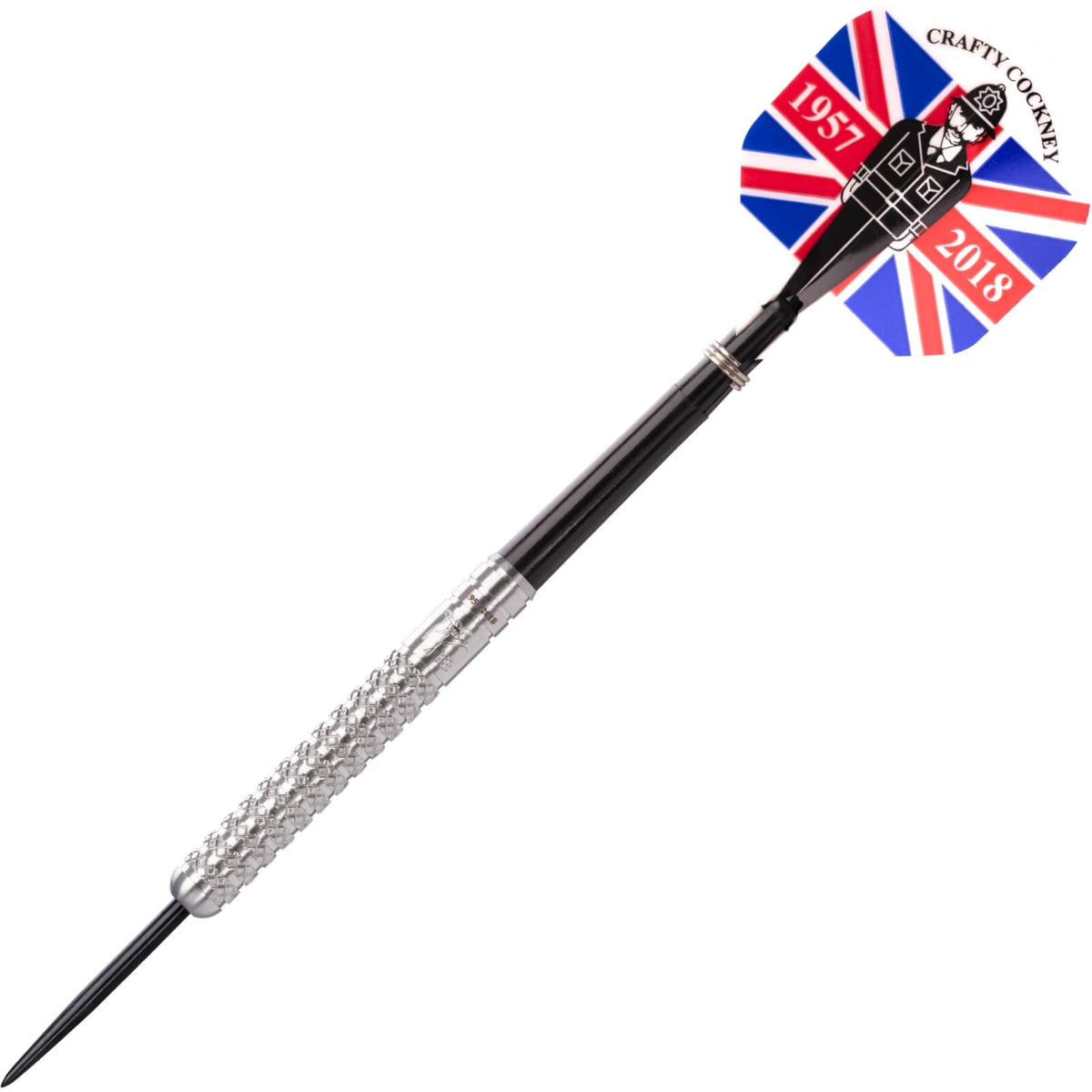 Darts - Legend Darts - Eric Bristow Natural Knurled Darts - Steel Tip - 90% Tungsten - 21g 23g 25g 