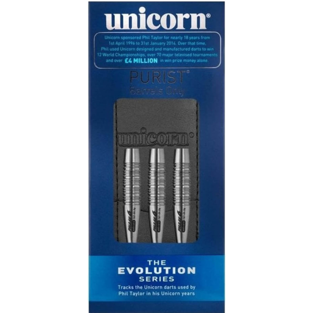 Unicorn - Purist Evolution Phase 6 Darts - 97% Tungsten - 25g -