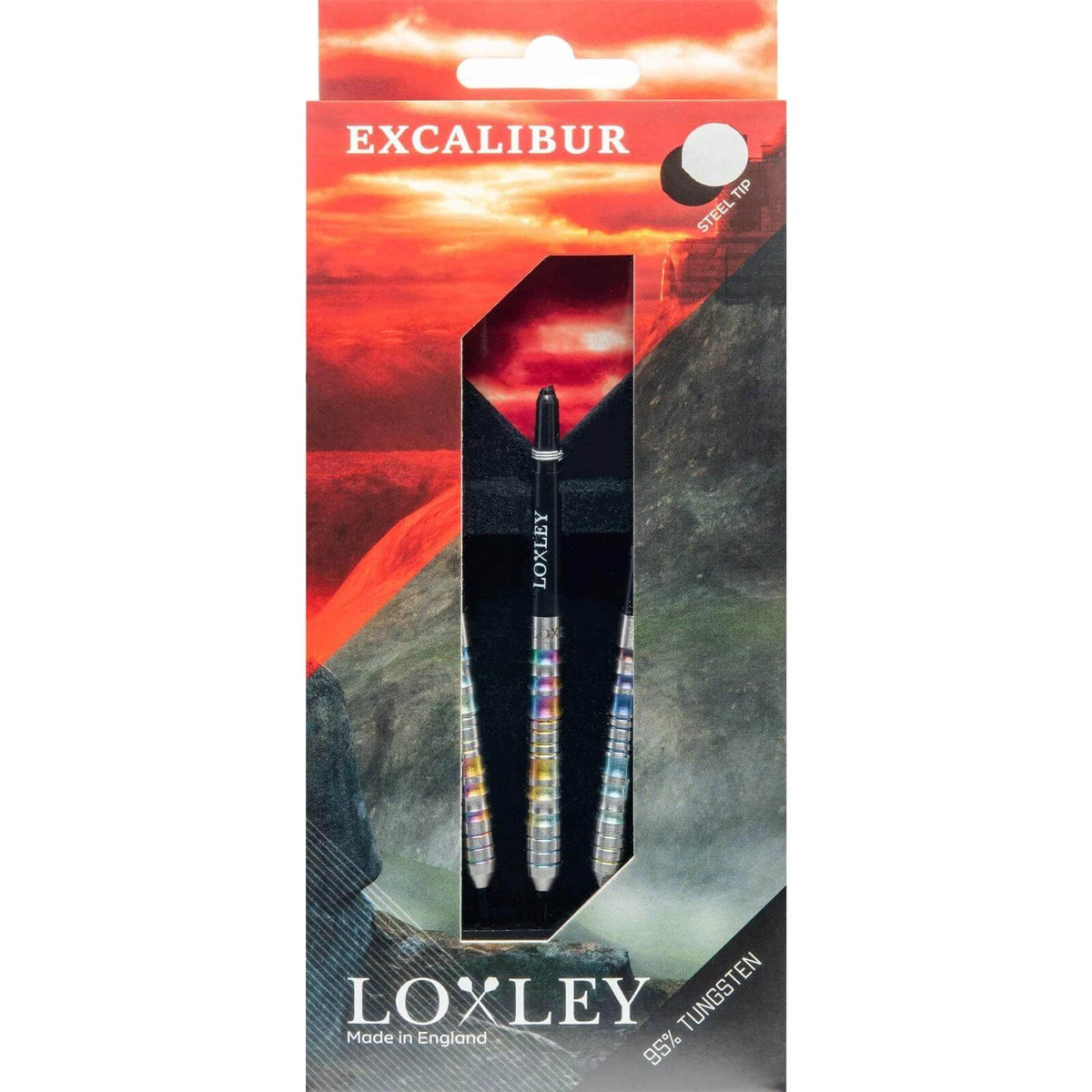 Darts - Loxley - Excalibur Darts - Steel Tip - 95% Tungsten - 22g 24g 