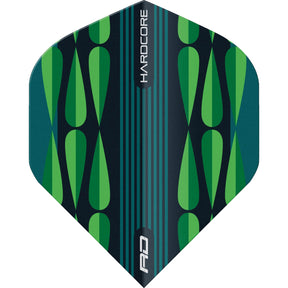 Red Dragon - Hardcore Radical Teardrop - Big Wing Dart Flights - F6803