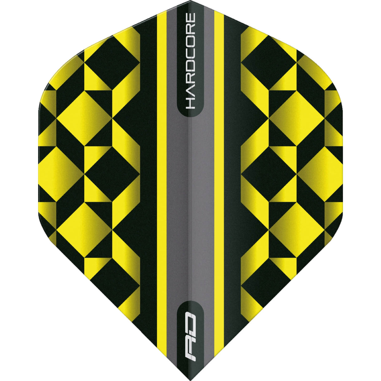 Red Dragon - Hardcore Radical Geometric - Big Wing Dart Flights - F6807