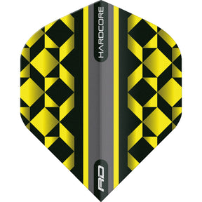 Red Dragon - Hardcore Radical Geometric - Big Wing Dart Flights - F6807