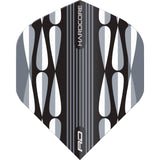 Red Dragon - Hardcore Radical Teardrop - Big Wing Dart Flights - F6808