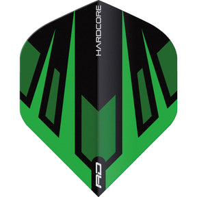 Red Dragon - Hardcore Radical Fan - Big Wing Dart Flights - F6811