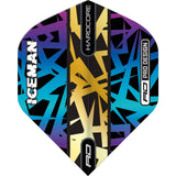 Red Dragon - Gerwyn Price Hardcore - Big Wing Dart Flights - F6826