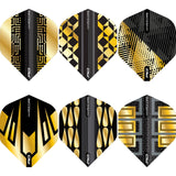 Red Dragon - Hardcore Premium Gold - Big Wing Dart Flights -