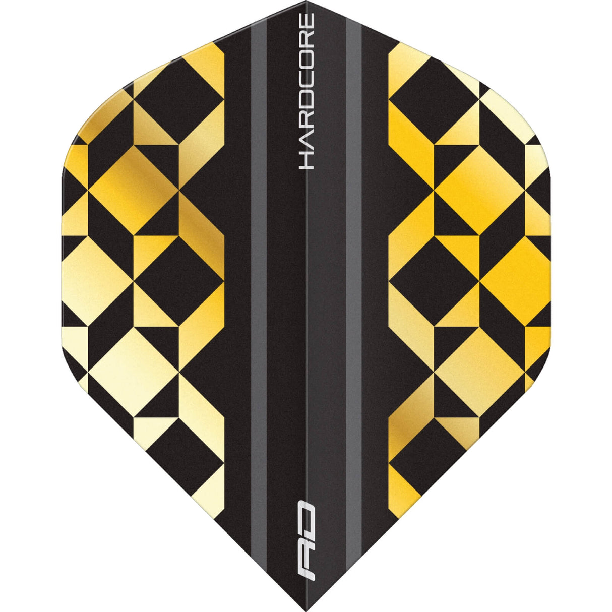 Red Dragon - Hardcore Premium Gold - Big Wing Dart Flights - F6831