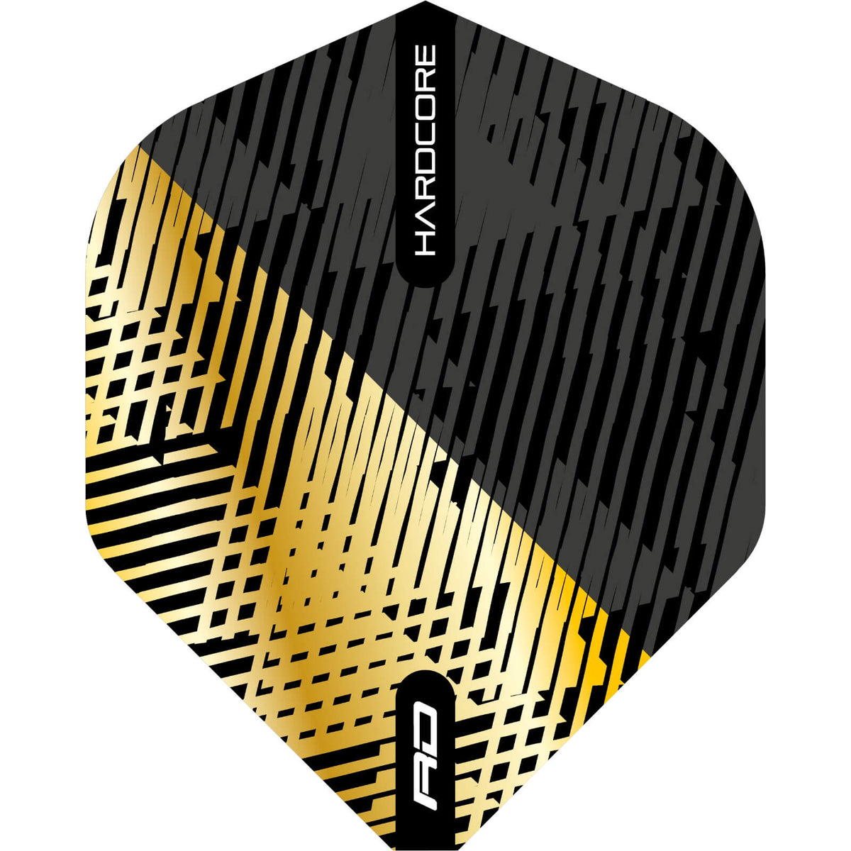 Dart Flights - Red Dragon - Hardcore Premium Gold - Big Wing Dart Flights F6832