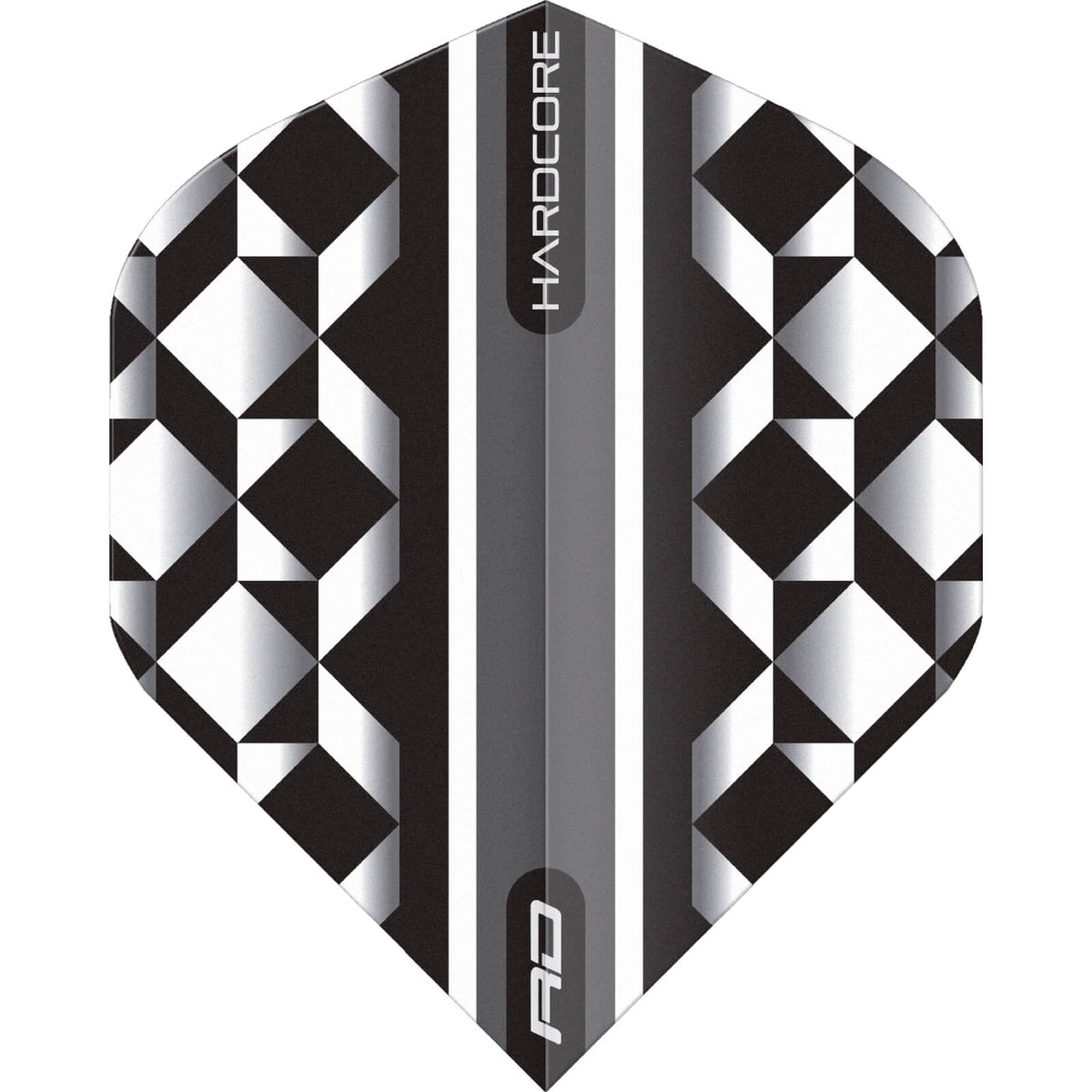 Dart Flights - Red Dragon - Hardcore Radical Geometric - Big Wing Dart Flights F6838