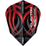 Red Dragon - Jonny Clayton Hardcore - V-Standard Dart Flights - F6852