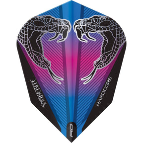 Red Dragon - Peter Wright Hardcore - V-Standard Dart Flights - F6854