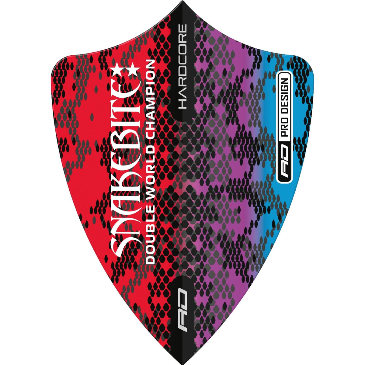 Dart Flights - Red Dragon - Peter Wright - Freestyle Dart Flights F6856