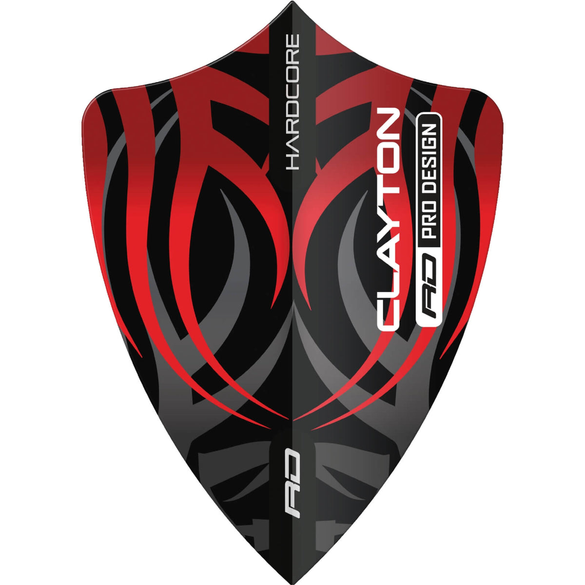 Dart Flights - Red Dragon - Jonny Clayton - Freestyle Dart Flights F6858