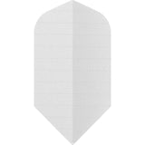 Designa - Fabric Rip Stop Long-Life - Slim Dart Flights - White