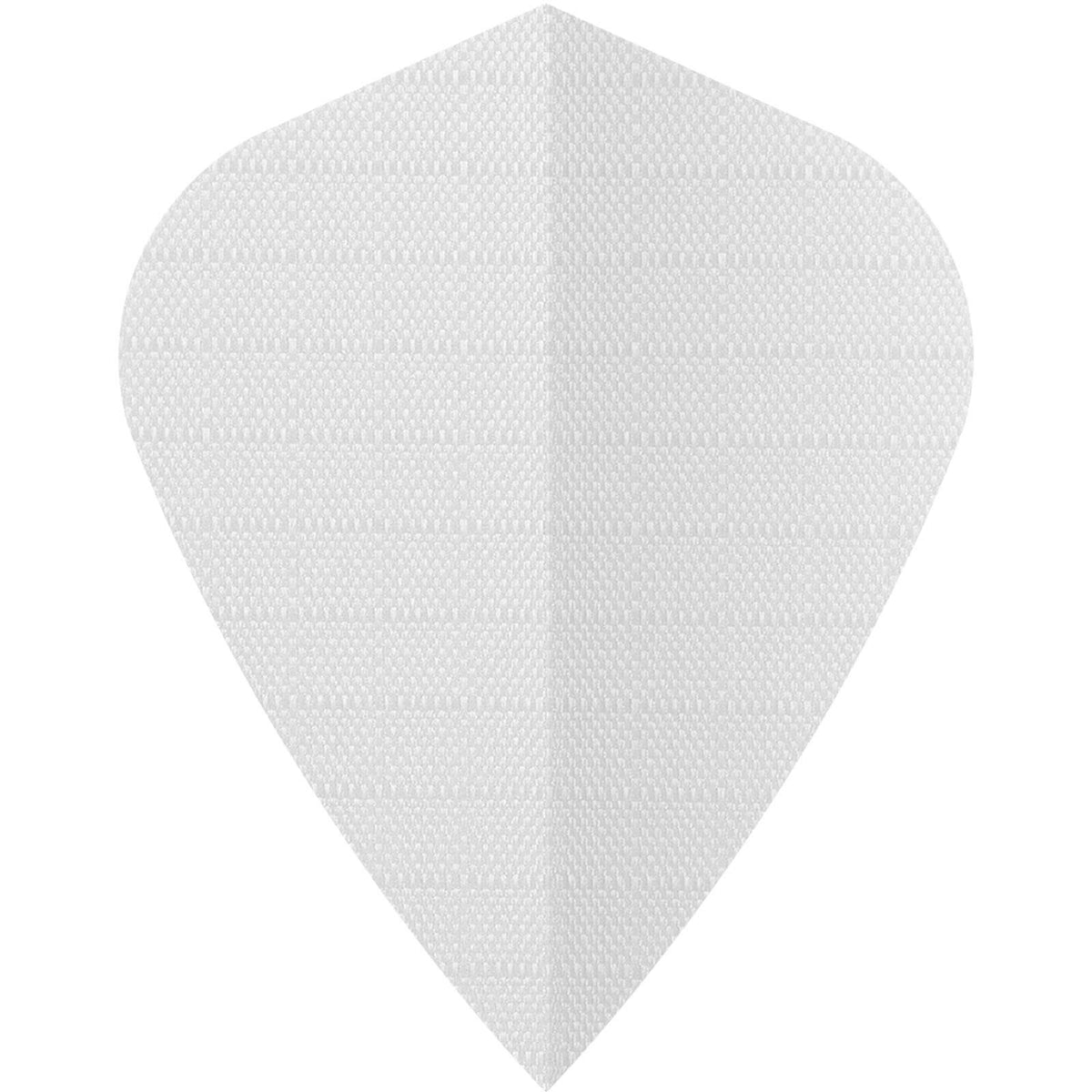 Dart Flights - Designa - Fabric Rip Stop Long-Life - Kite Dart Flights White