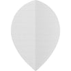 Designa - Fabric Rip Stop Long-Life - Pear Dart Flights - White