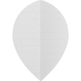 Designa - Fabric Rip Stop Long-Life - Pear Dart Flights - White