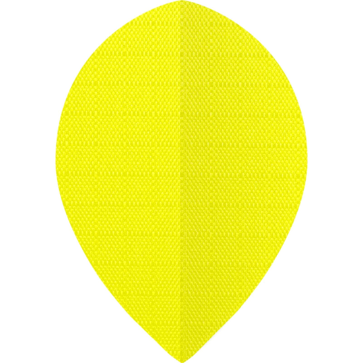 Dart Flights - Designa - Fabric Rip Stop Long-Life - Pear Dart Flights Yellow