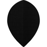 Designa - Fabric Rip Stop Long-Life - Pear Dart Flights - Black