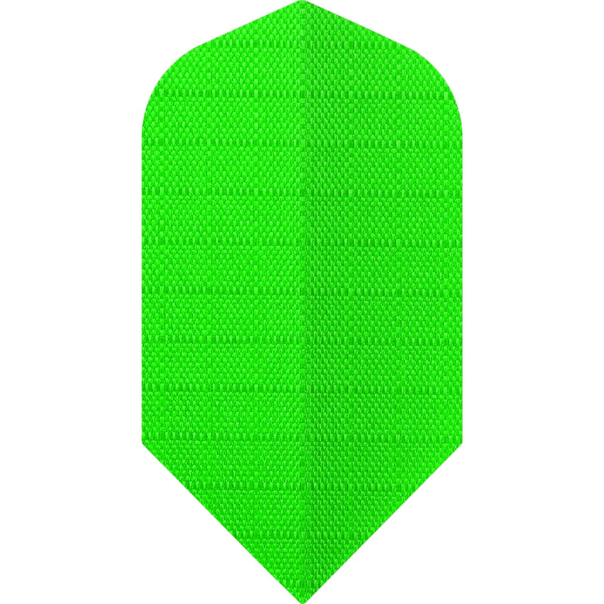 Dart Flights - Designa - Fabric Rip Stop Long-Life - Slim Dart Flights Lime Green