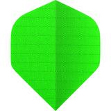 Designa - Fabric Rip Stop Long-Life - Big Wing Dart Flights - Lime Green