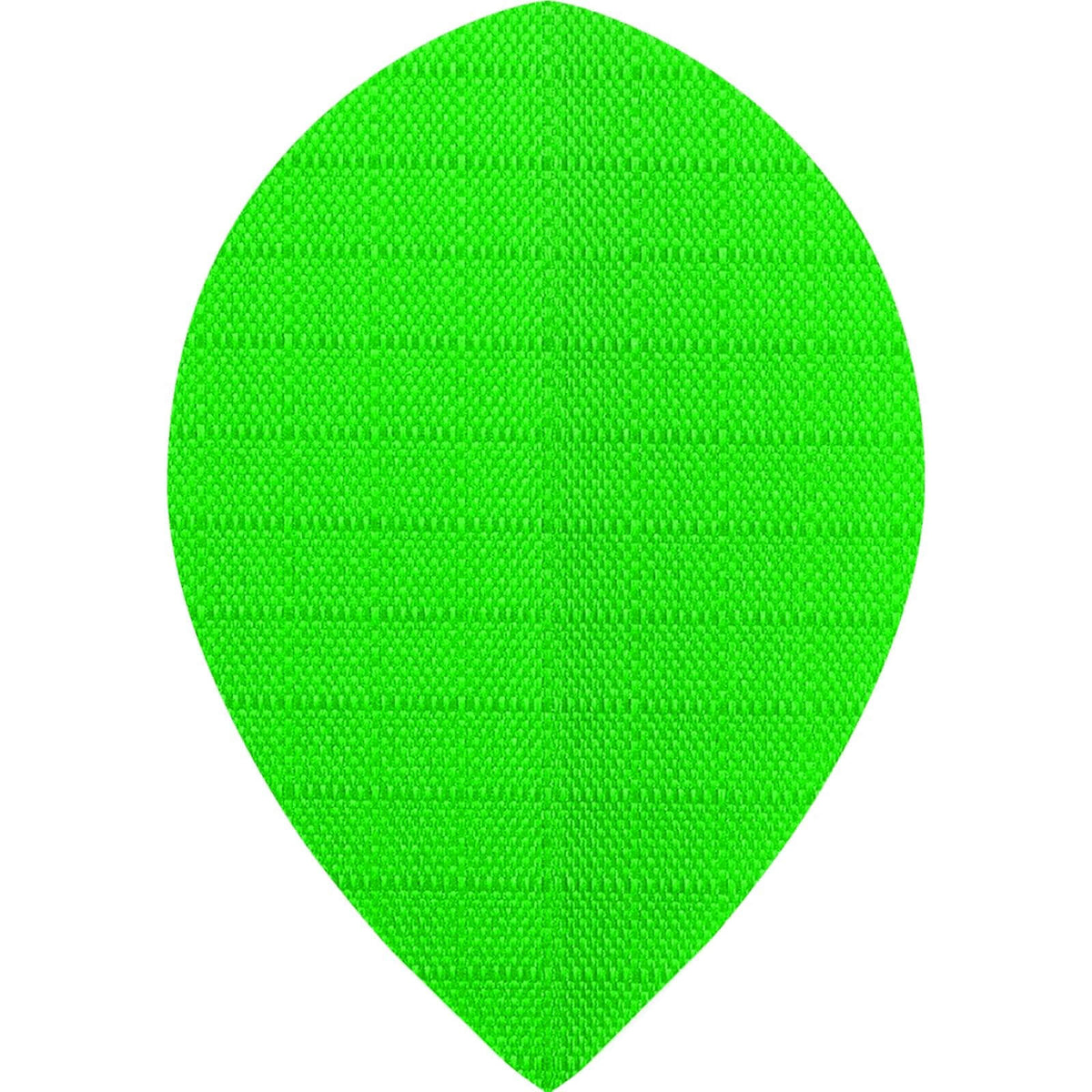 Dart Flights - Designa - Fabric Rip Stop Long-Life - Pear Dart Flights Lime Green