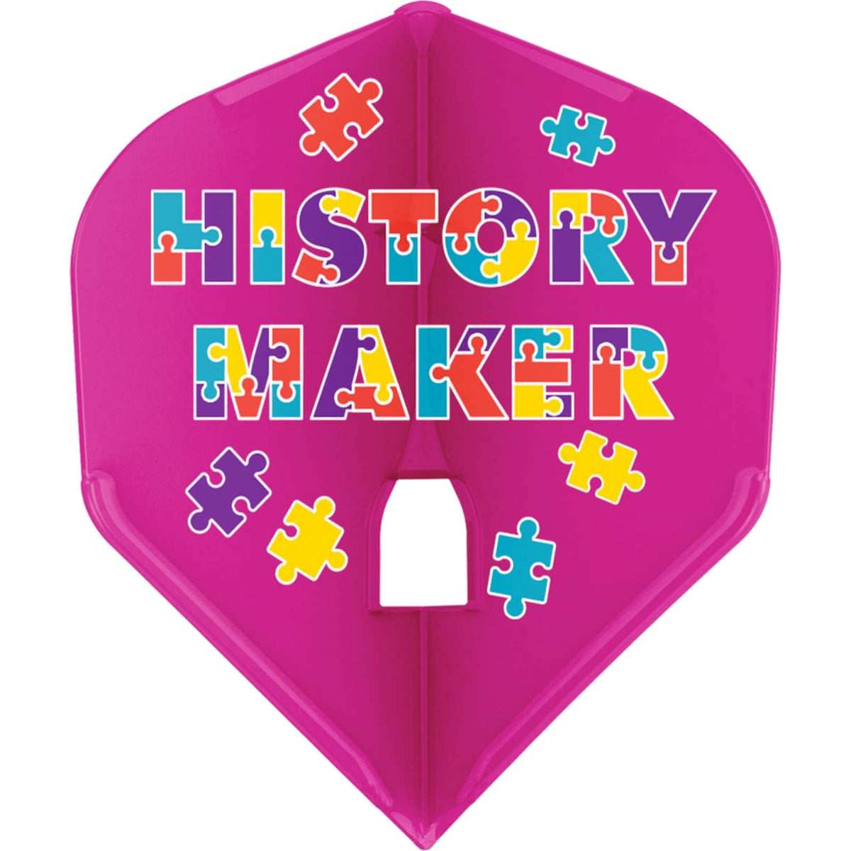 Dart Flights - L-Style - Fallon Sherrock V2 - Big Wing (L1) Dart Flights Pink