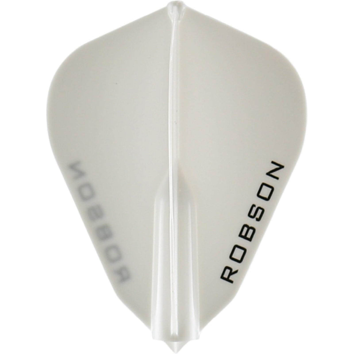 Dart Flights - Robson - Plus - Fantail Dart Flights White