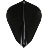 Robson - Plus - Fantail Dart Flights - Black