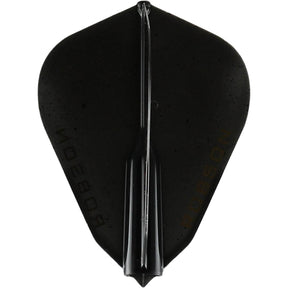 Robson - Plus - Fantail Dart Flights - Black