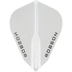 Robson - Plus - Fantail Dart Flights - Clear