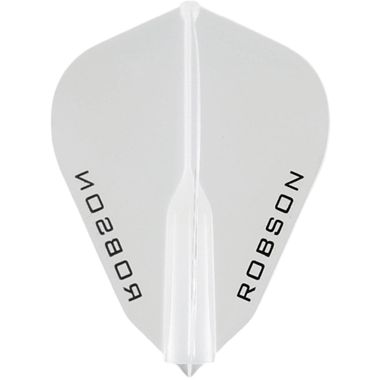 Robson - Plus - Fantail Dart Flights - Clear