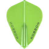 Robson - Plus - Fantail Dart Flights - Green