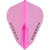 Robson - Plus - Fantail Dart Flights - Pink