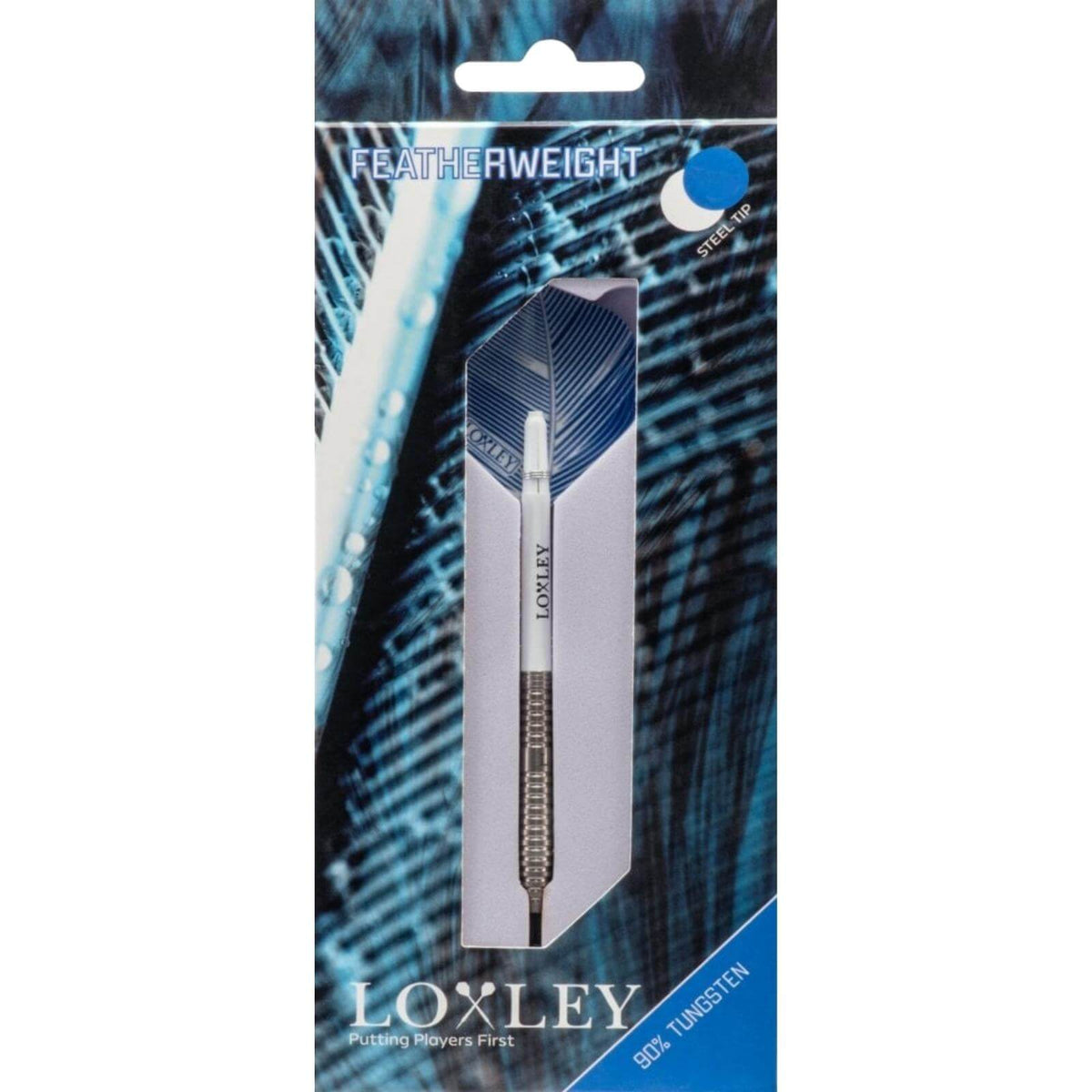 Darts - Loxley - Featherweight Darts - Steel Tip - 90% Tungsten - 18g 