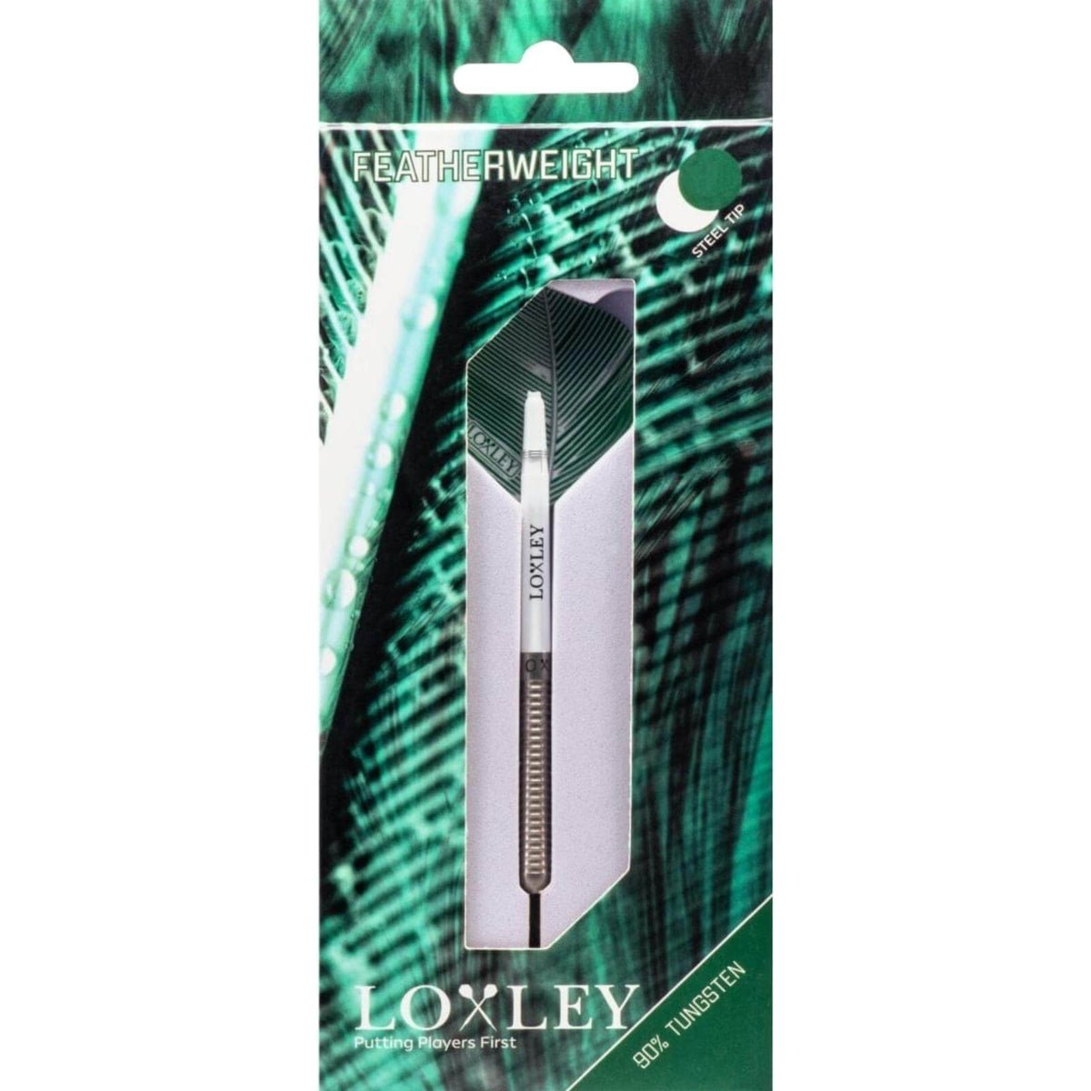 Darts - Loxley - Featherweight Darts - Steel Tip - 90% Tungsten - 19g 