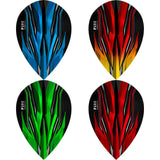 Harrows - Fire - Pear Dart Flights -