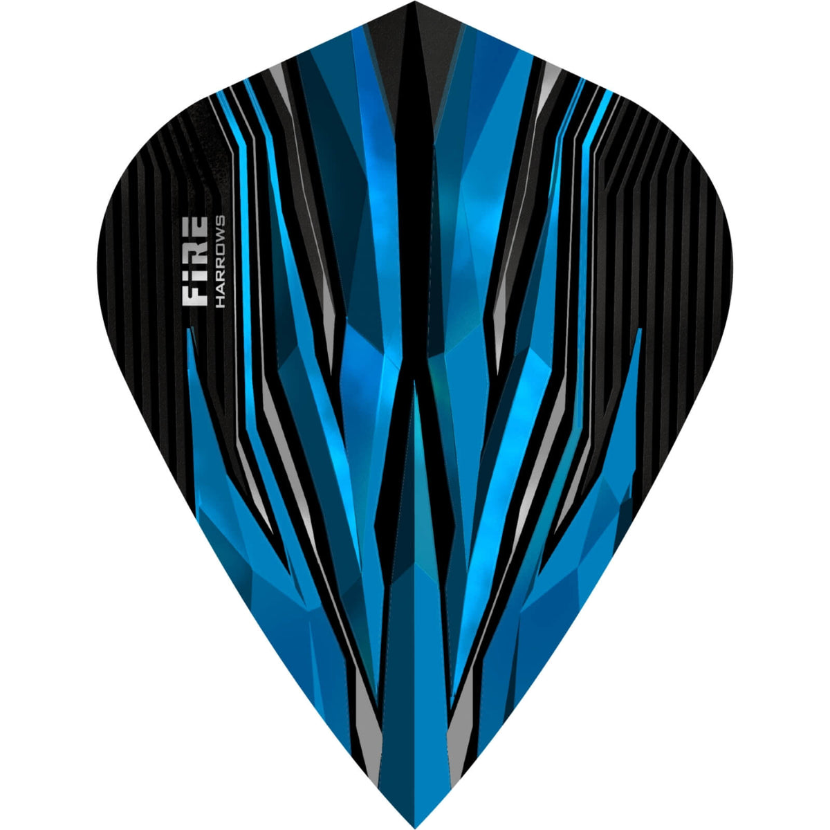 Dart Flights - Harrows - Fire - Kite Dart Flights Blue