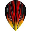 Harrows - Fire - Pear Dart Flights - Fire