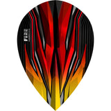 Harrows - Fire - Pear Dart Flights - Fire