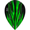 Harrows - Fire - Pear Dart Flights - Green