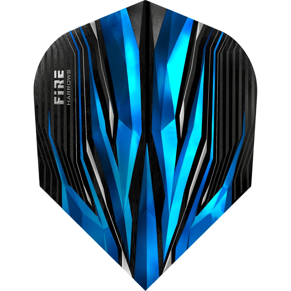 Dart Flights - Harrows - Fire - Standard Dart Flights Blue
